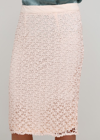 Персиковая кэжуал однотонная юбка Heine