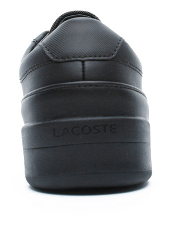 Черные демисезонные кроссовки Lacoste CHALLENGE