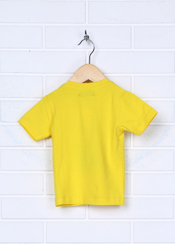 Жовта літня футболка з коротким рукавом GF Ferre