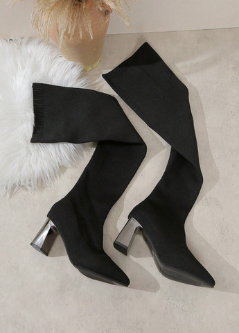 Осенние ботильоны чулки SHEIN