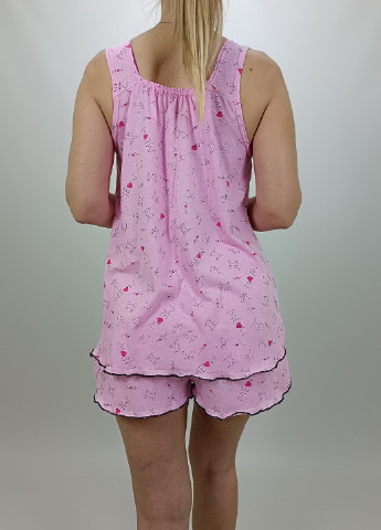 Темно-рожева всесезон піжама жіноча легка р. 40 рожева ( 32392950-1) No Brand
