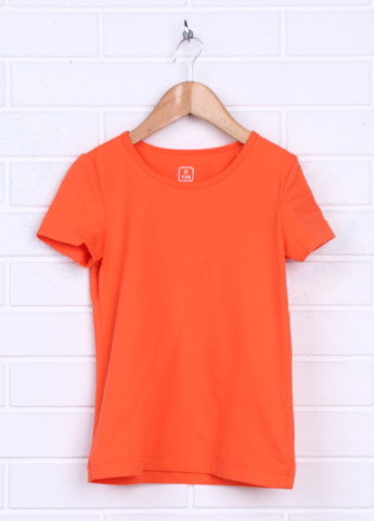 Оранжевая летняя футболка Supplex