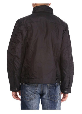 Черная зимняя куртка мужская Geox