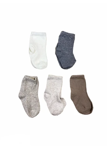 Сірі шкарпетки (5 пар) H&M демісезон (243809679)