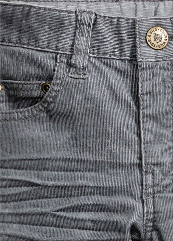 Джинси H&M завужені однотонні сірі джинсові