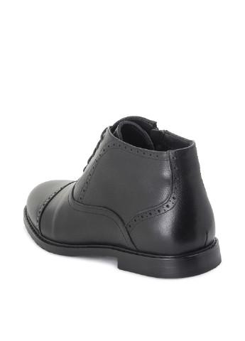 Черные зимние ботинки броги Philip Smit