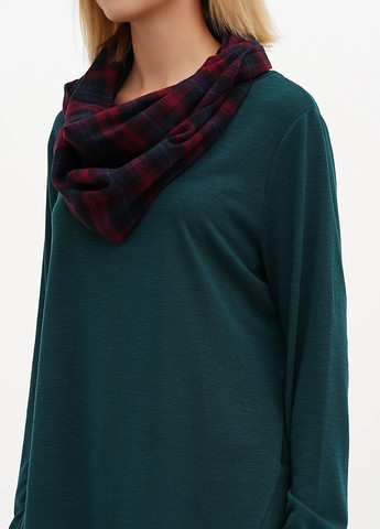 Зелений демісезонний комплект (лонгслів, шарф) Studio