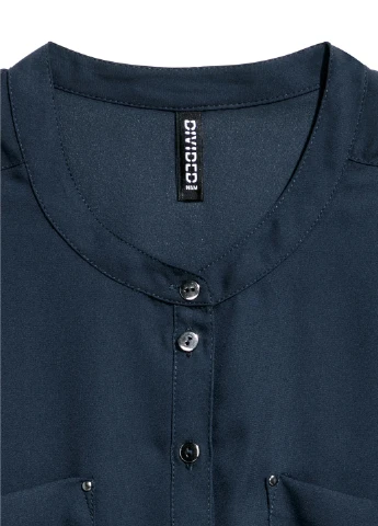 Тёмно-синяя блуза H&M