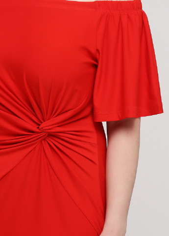Червона кежуал плаття, сукня футляр Avon однотонна