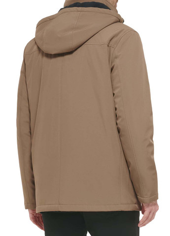 Коричневая демисезонная куртка Calvin Klein