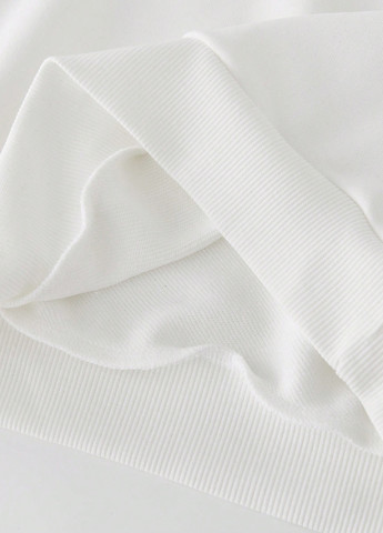 Белый свитшот SHEIN новогодний без декора (340304498)