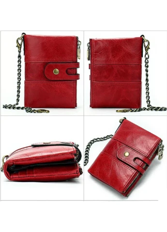 Женский кожаный кошелек 9х12х4 см Vintage (252127415)