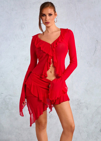 Костюм (блуза, спідниця) SHEIN (342068132)