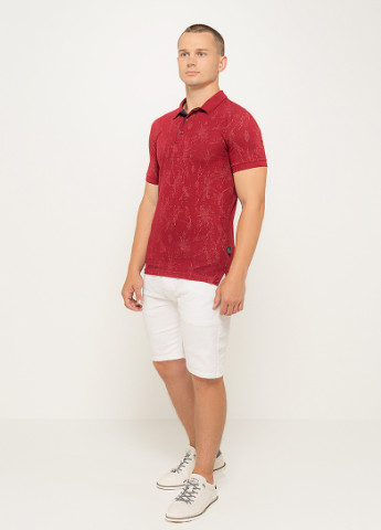 Бордовая футболка-поло 634 xxl бордовый (2000904351602) для мужчин Vaganza однотонная