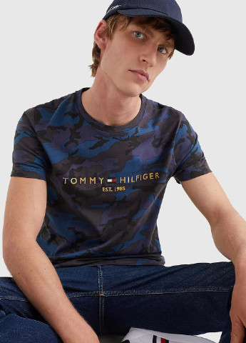 Індиго футболка Tommy Hilfiger