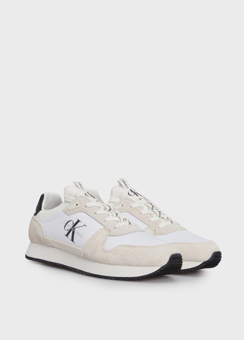Белые всесезонные кроссовки Calvin Klein Jeans