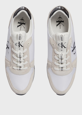 Белые всесезонные кроссовки Calvin Klein Jeans