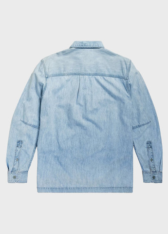 Светло-голубой джинсовая рубашка варенка G-Star Raw