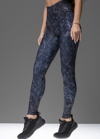 Черные демисезонные лосины-утяжка с пуш-ап TOTALFIT