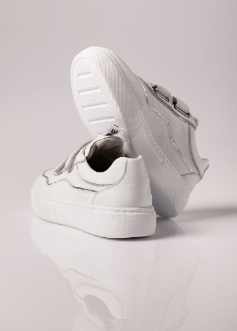 Белые всесезонные кроссовки из натуральной кожи для девочки Tutubi