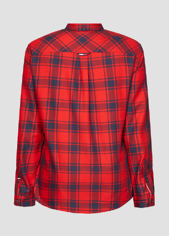 Красная кэжуал рубашка в клетку Tommy Jeans