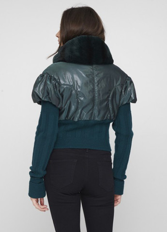 Темно-зеленая демисезонная куртка Anna Biagini