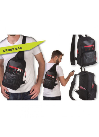 Рюкзак через плечо "" чёрный Troika cross bag (206360700)