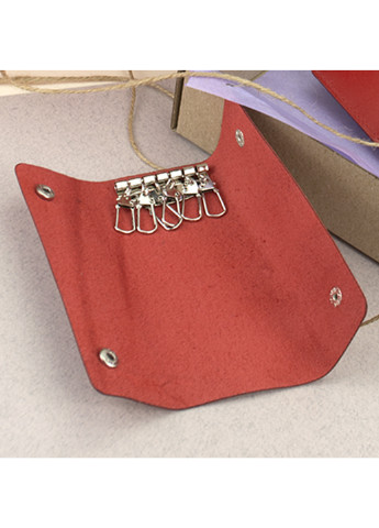Подарунковий набір жіночий №51: Гаманець + ключниця (червоний) HandyCover (229078299)