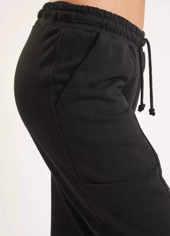 Черные спортивные демисезонные укороченные, карго брюки BBL