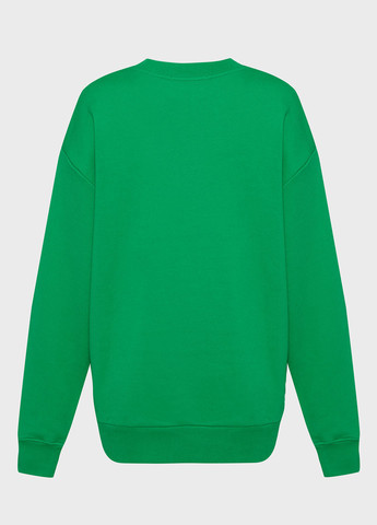 Зеленый свитшот Karl Lagerfeld рисунок без декора (366424883)