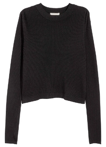 Чорний демісезонний джемпер джемпер H&M