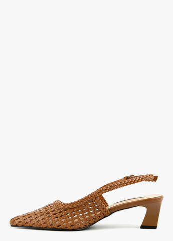 Le'BERDES Туфлі слінгбекі коричневий з натуральна шкіра, україна — літо (370483609)