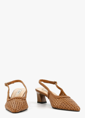 Le'BERDES Туфлі слінгбекі коричневий з натуральна шкіра, україна — літо (370483609)