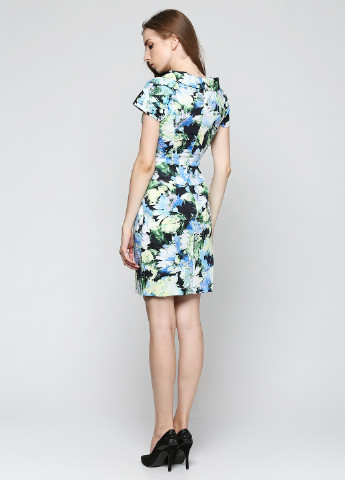 Комбинированное кэжуал платье Stefanie L с цветочным принтом