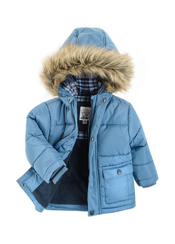 Голубая зимняя куртка Cool Club
