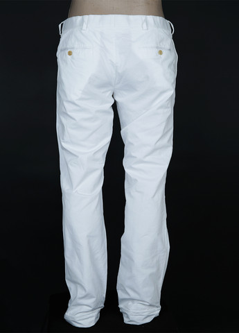 Белые кэжуал демисезонные чиносы брюки Ralph Lauren