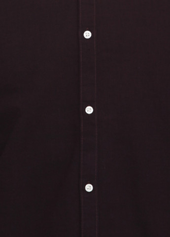 Бордовая кэжуал рубашка Jack & Jones с длинным рукавом