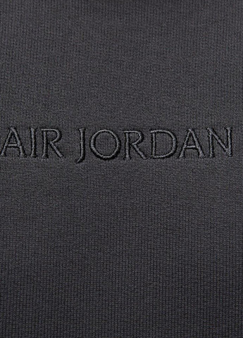 Чорний світшот fj7788-045 Jordan однотонний без декору (318311233)