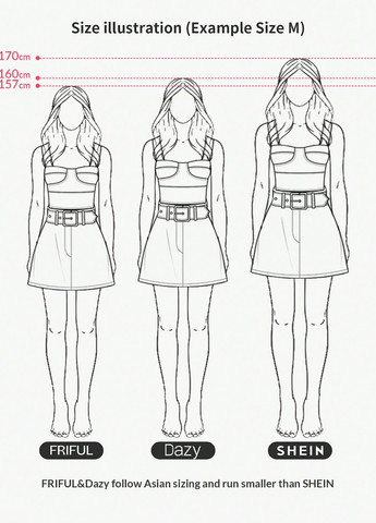 Чорний літній купальник (ліф, трусики, спідниця) бікіні, роздільний SHEIN