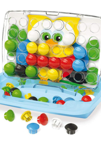 Набір для творчості Мозаїка 48 великих фішок + дошка-кейс (4210-Q) Quercetti (202365709)