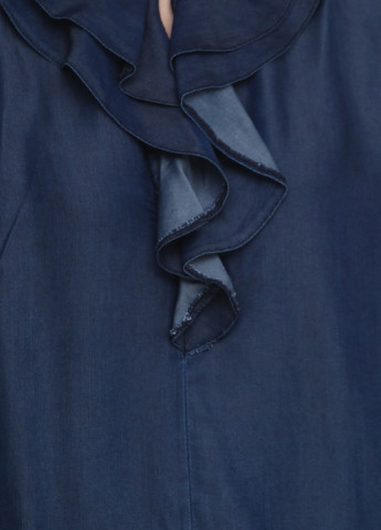 Темно-синяя демисезонная блуза United Colors of Benetton