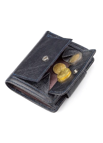 Женский кожаный кошелек 9,5х11х3 см st leather (252128022)