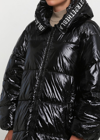 Черная зимняя куртка Italy Moda