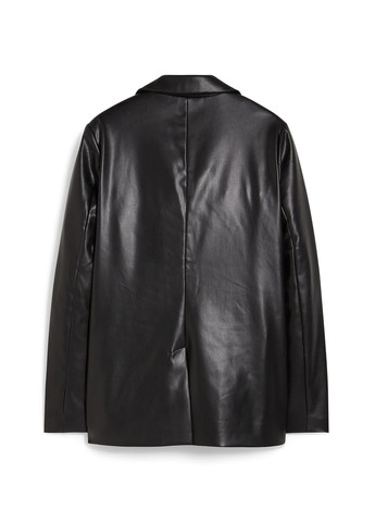 Чорна демісезонна куртка куртка-піджак C&A