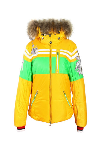 Желтая зимняя куртка Bogner