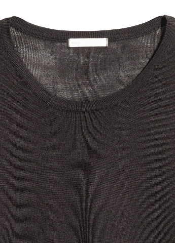Черный демисезонный свитер H&M