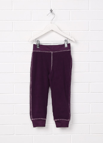 Фиолетовые домашние демисезонные зауженные брюки Lindex