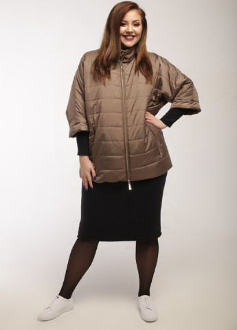 Светло-коричневая демисезонная куртка Maxiline