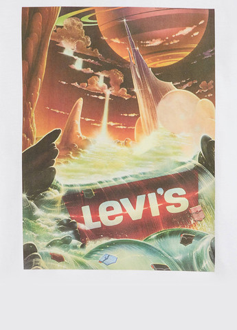 Белая футболка Levi's