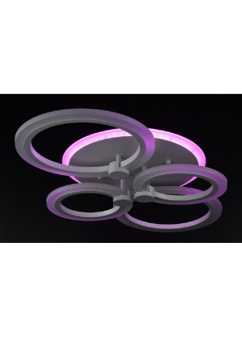 Люстра потолочная LED A2374/2+2-RGB-wh Белый 10х39х61 см. Sunnysky (253527821)